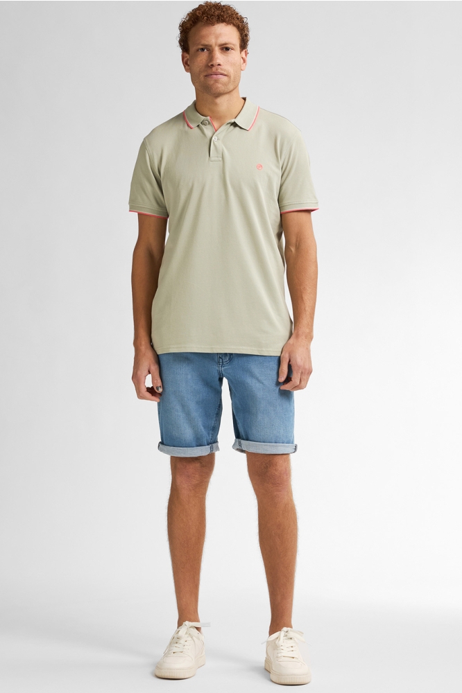 KLASSIEKE POLO WAVE M ROS POL003 6173 DESERT SAGE